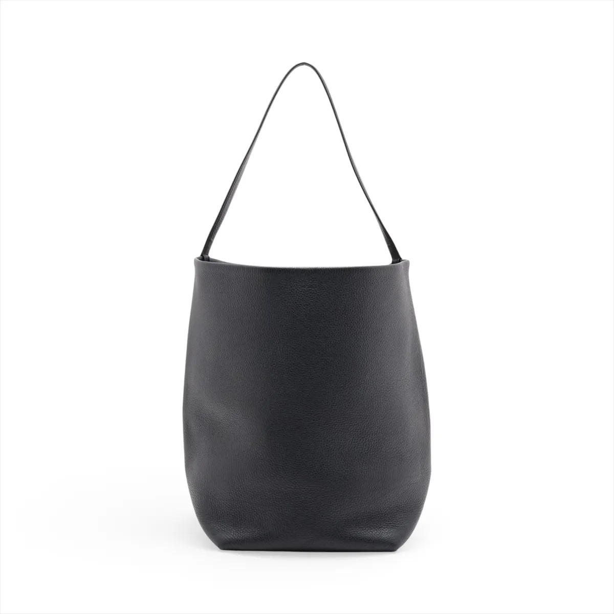 The Row park tote Large Leather Shoulder bag Black