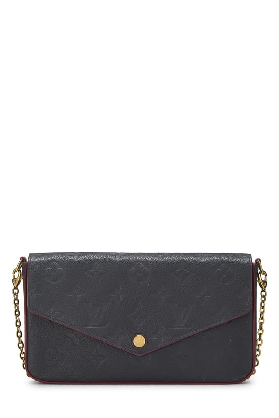 Louis Vuitton Bleu Infini Empreinte Pochette Felicie