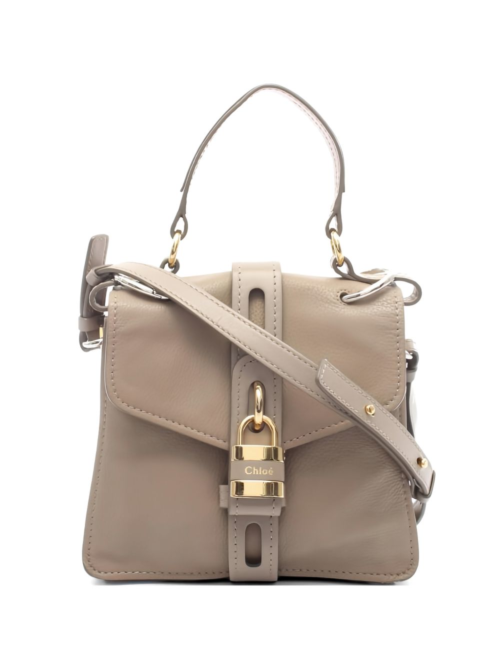 Chloe 2000s leather tote bag