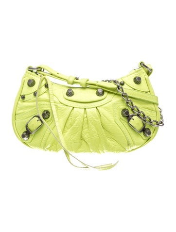 Leather Le Cagole w/ Chain Mini