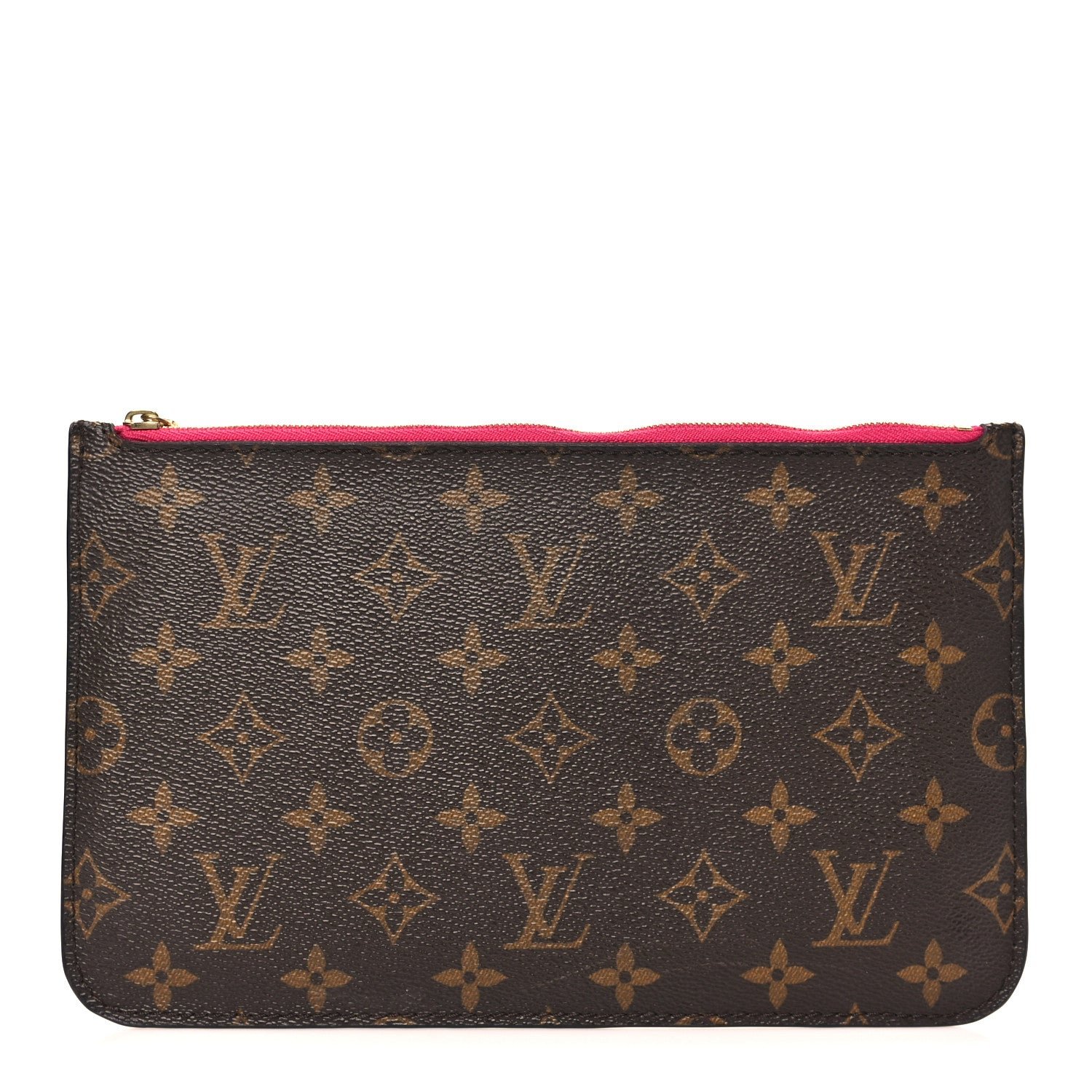 Louis Vuitton Monogram Neverfull MM GM Pochette Pivoine