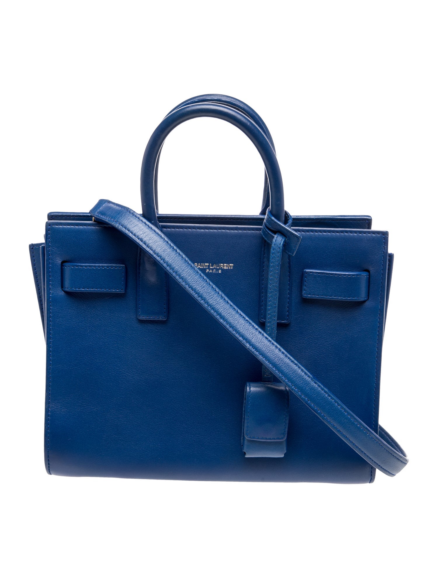 Saint Laurent Leather Sac De Jour