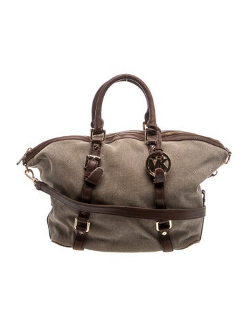 Leather Top Handle Bag