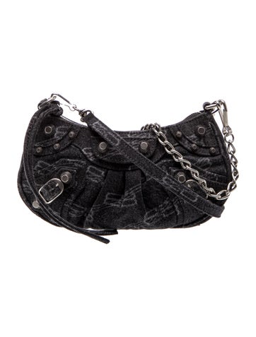 Denim Le Cagole Mini w/Chain Mini