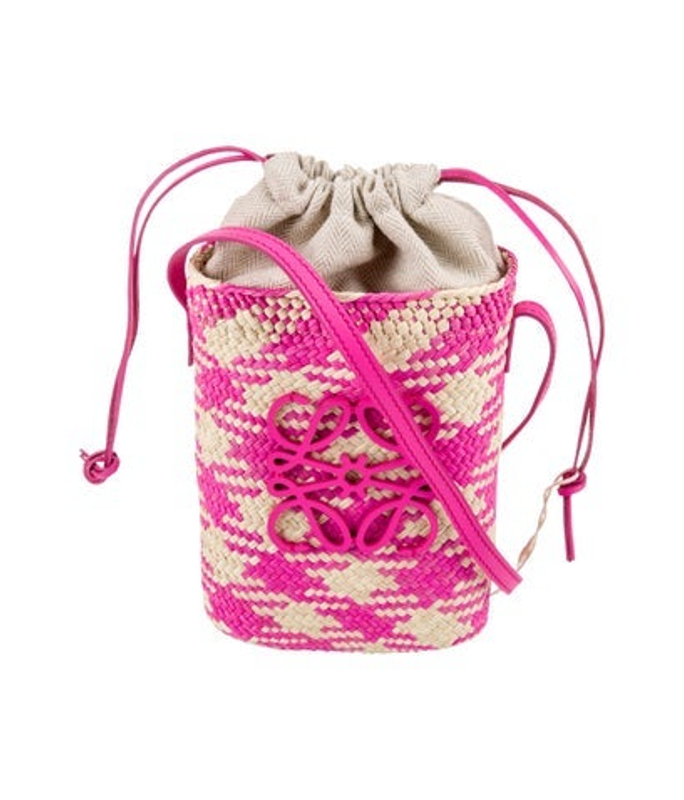 Loewe Raffia Bucket Bag