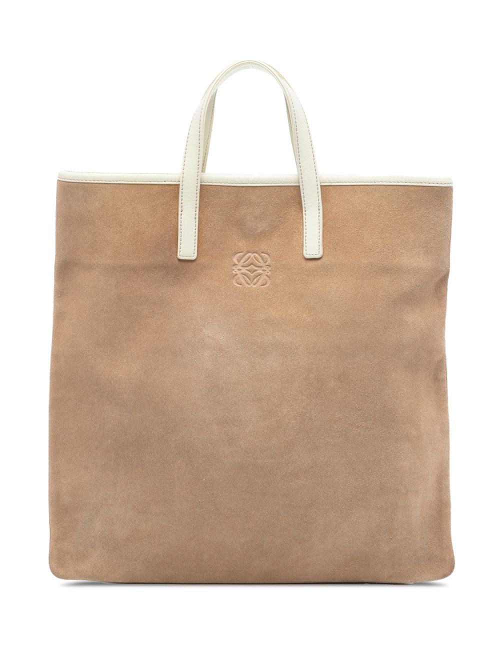 Loewe 2000-2025 Anagram Suede tote bag