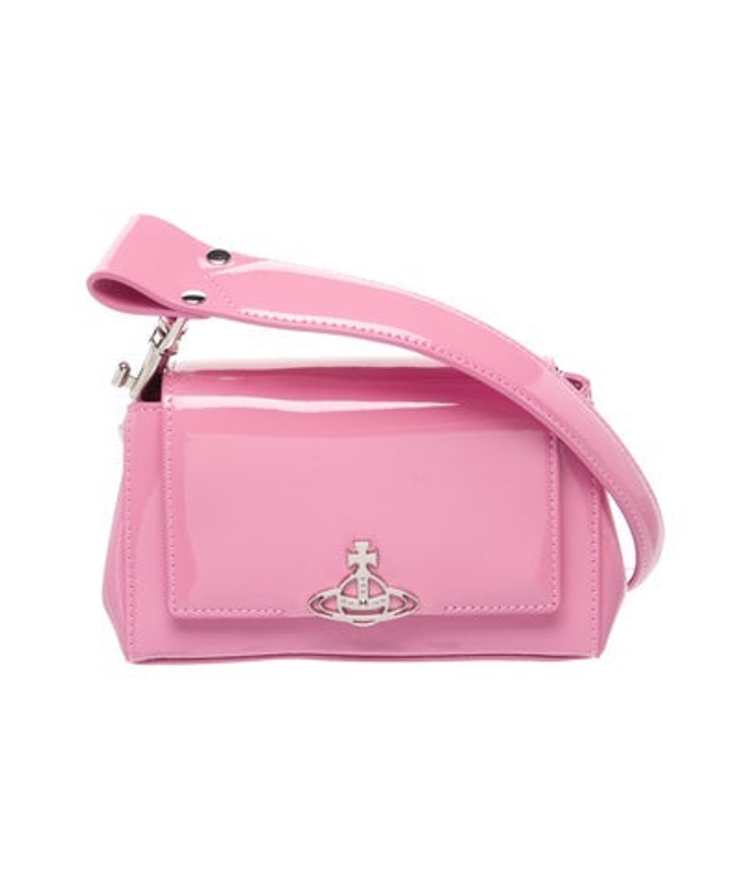 Vivienne Westwood Westwood Patent Leather Shoulder Bag