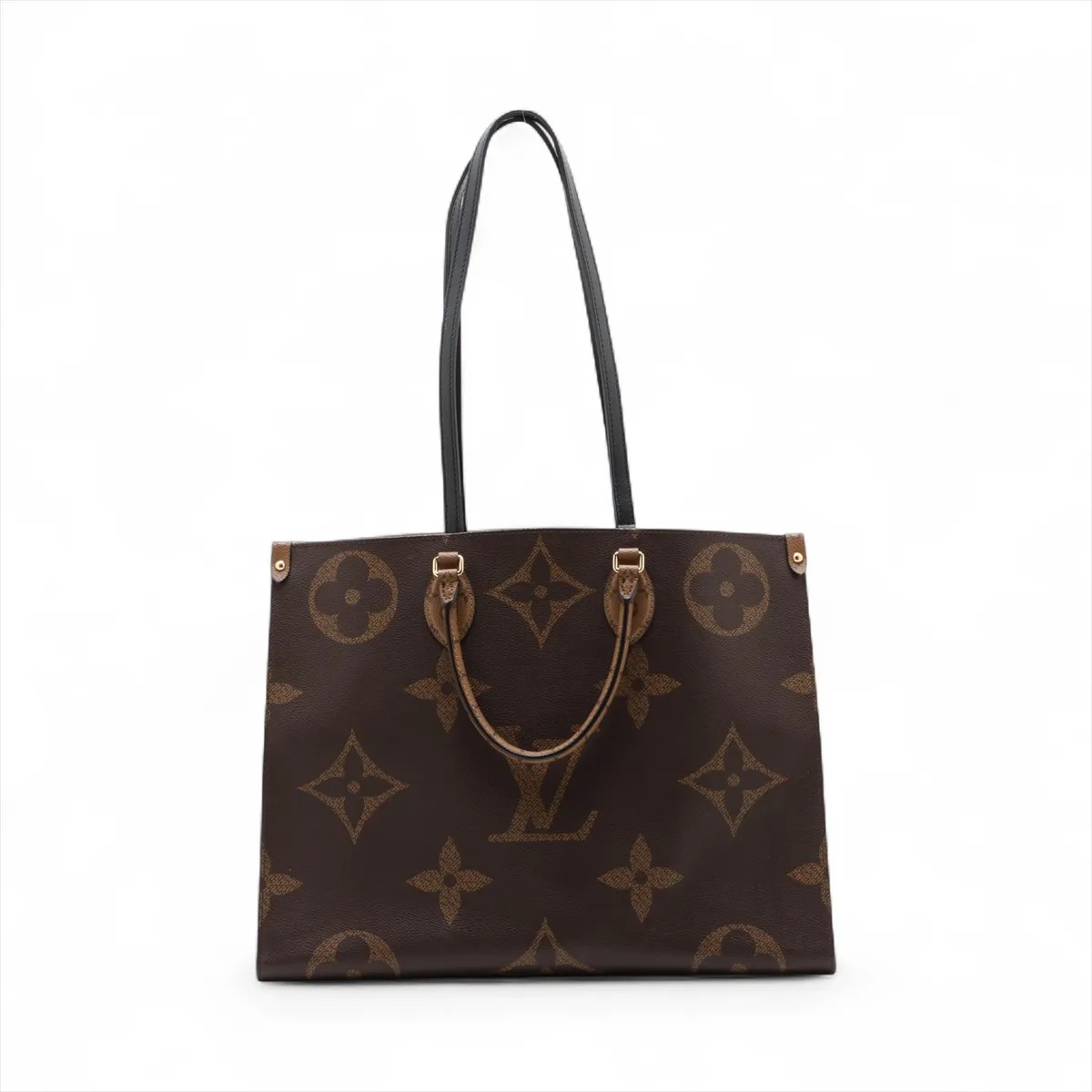 Louis Vuitton Giant Monogram Reverse On the Go GM M45320 Brown There was an RFID