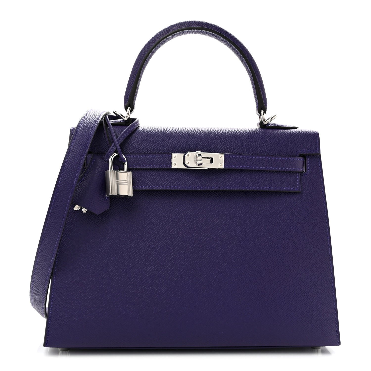 Hermes Epsom Kelly Sellier 25 Purple