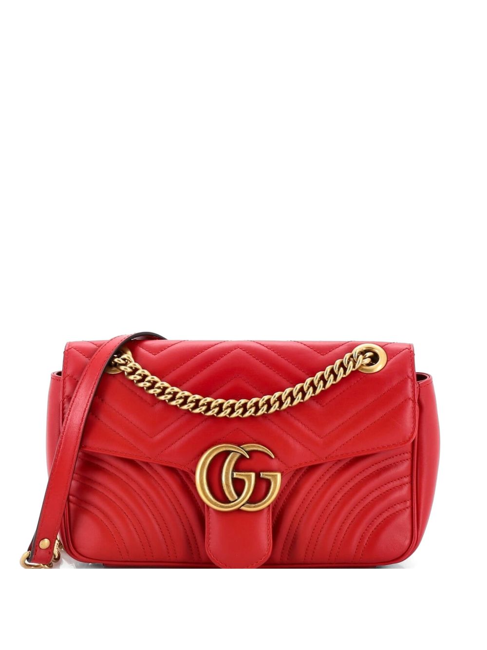 GG Marmont Flap Bag Matelasse Leather Small crossbody bag