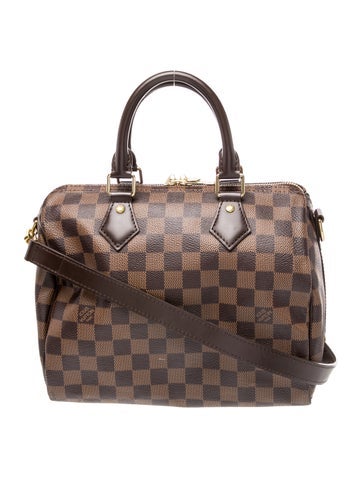 Damier Ebene Speedy Bandouliere 25