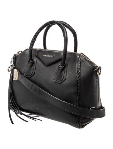Leather Antigona bag Small