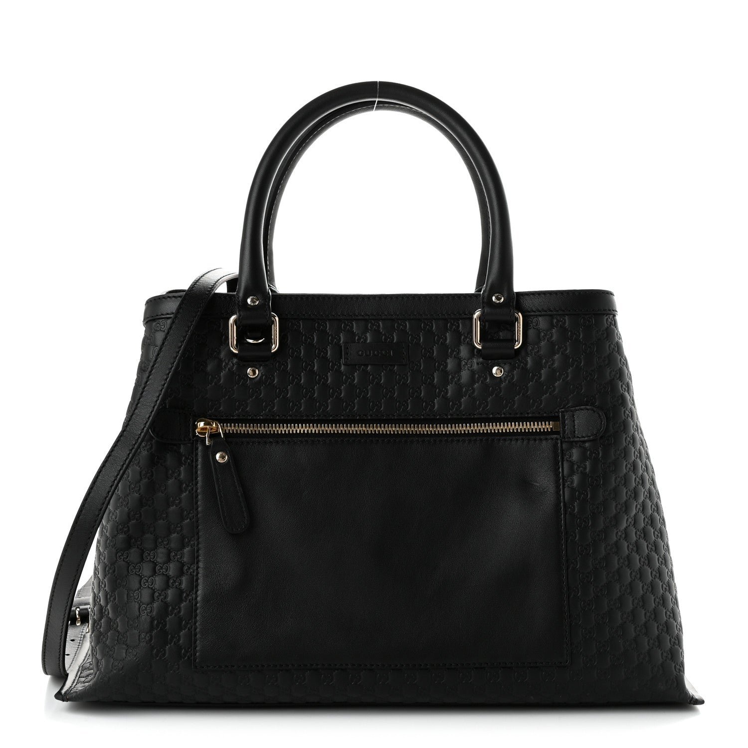 Gucci Soft Microguccissima Medium Tote Black