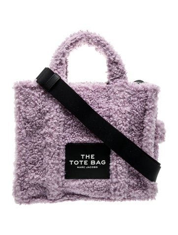 Faux Fur Top Handle Bag