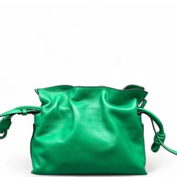 Calfskin Flamenco Knot Clutch Mini