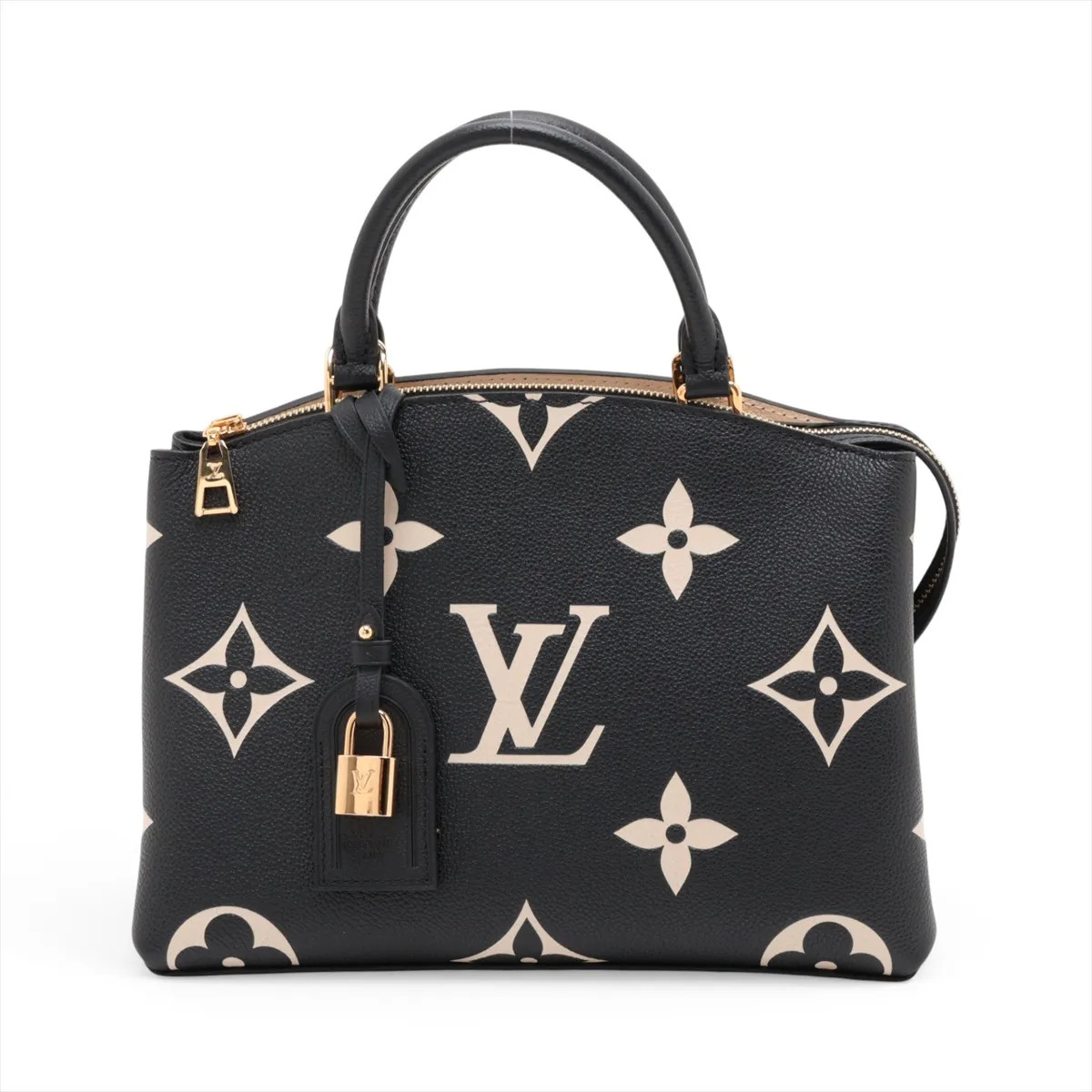 Louis Vuitton Monogram Empreinte Petit Palais PM M58913 Black There was an RFID
