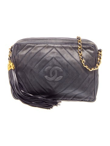 Chevron Tassel Camera Bag