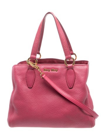 Miu Miu Leather Shoulder Bag