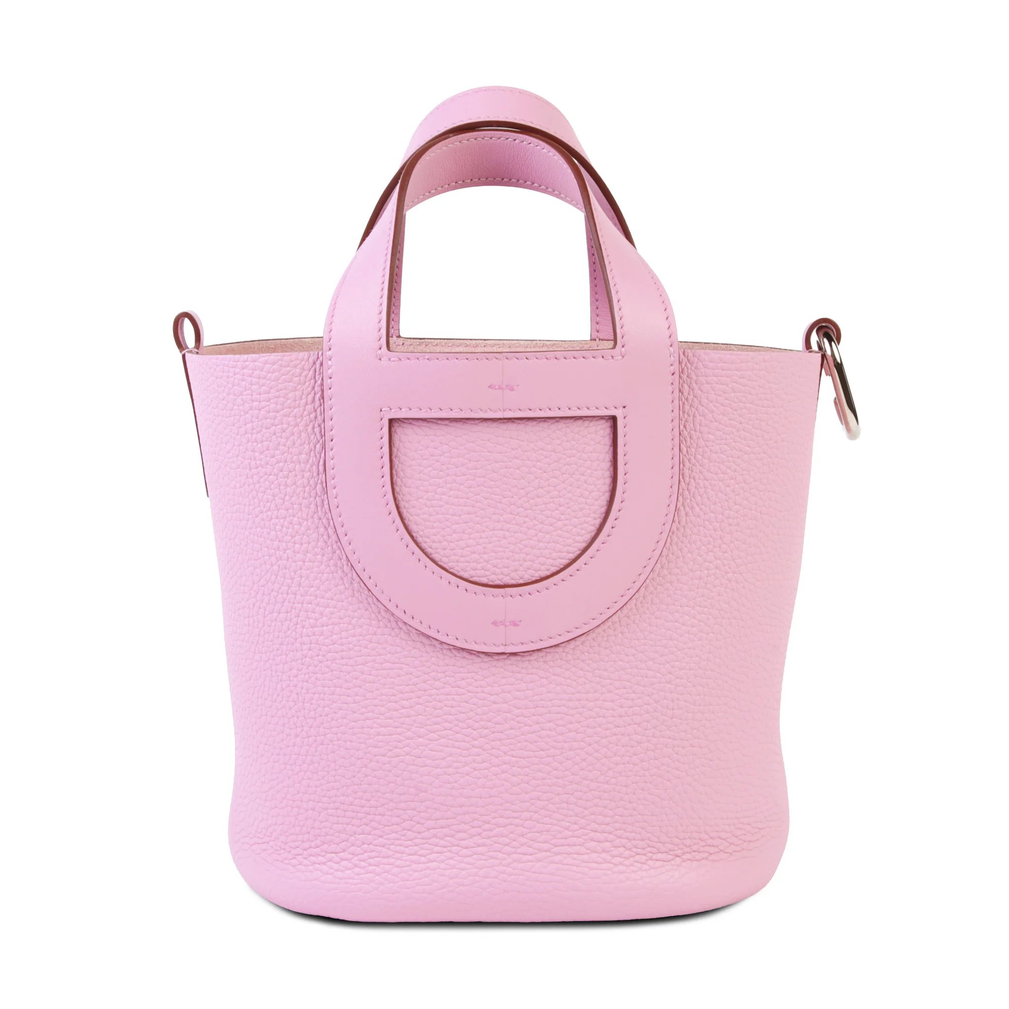 Excellent ( Rank SA ) HERMÈS In-The-Loop 18 Mauve Sylvestre (X9) Clemence Swift Palladium hardware B (2023)