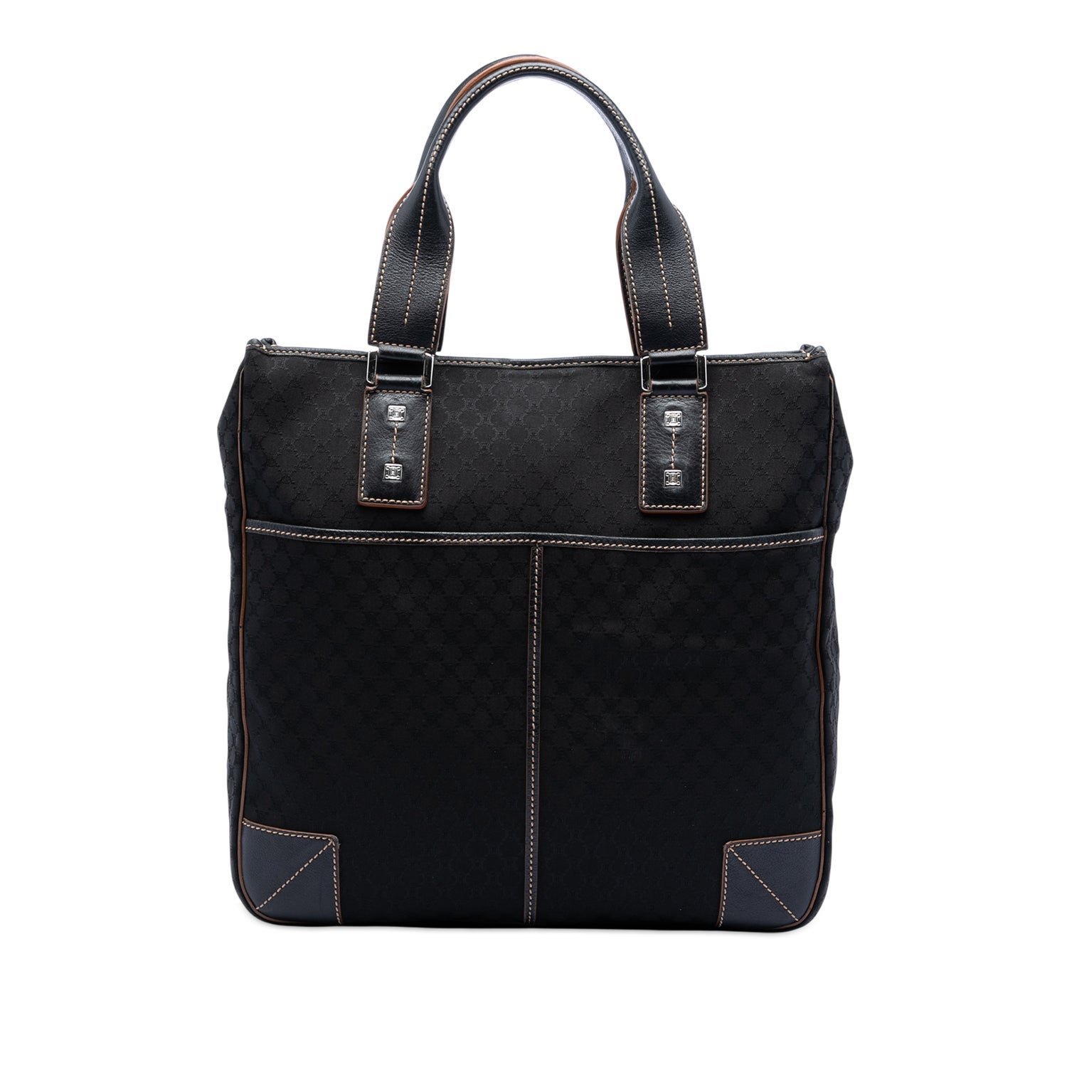 Calf Leather Macadam Canvas Tote