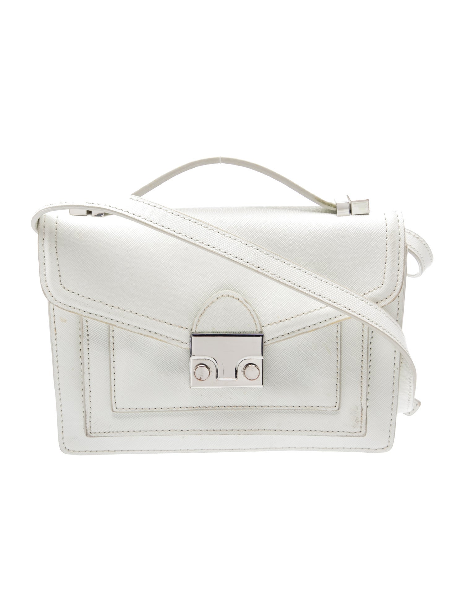 Loeffler Randall Leather Crossbody Bag