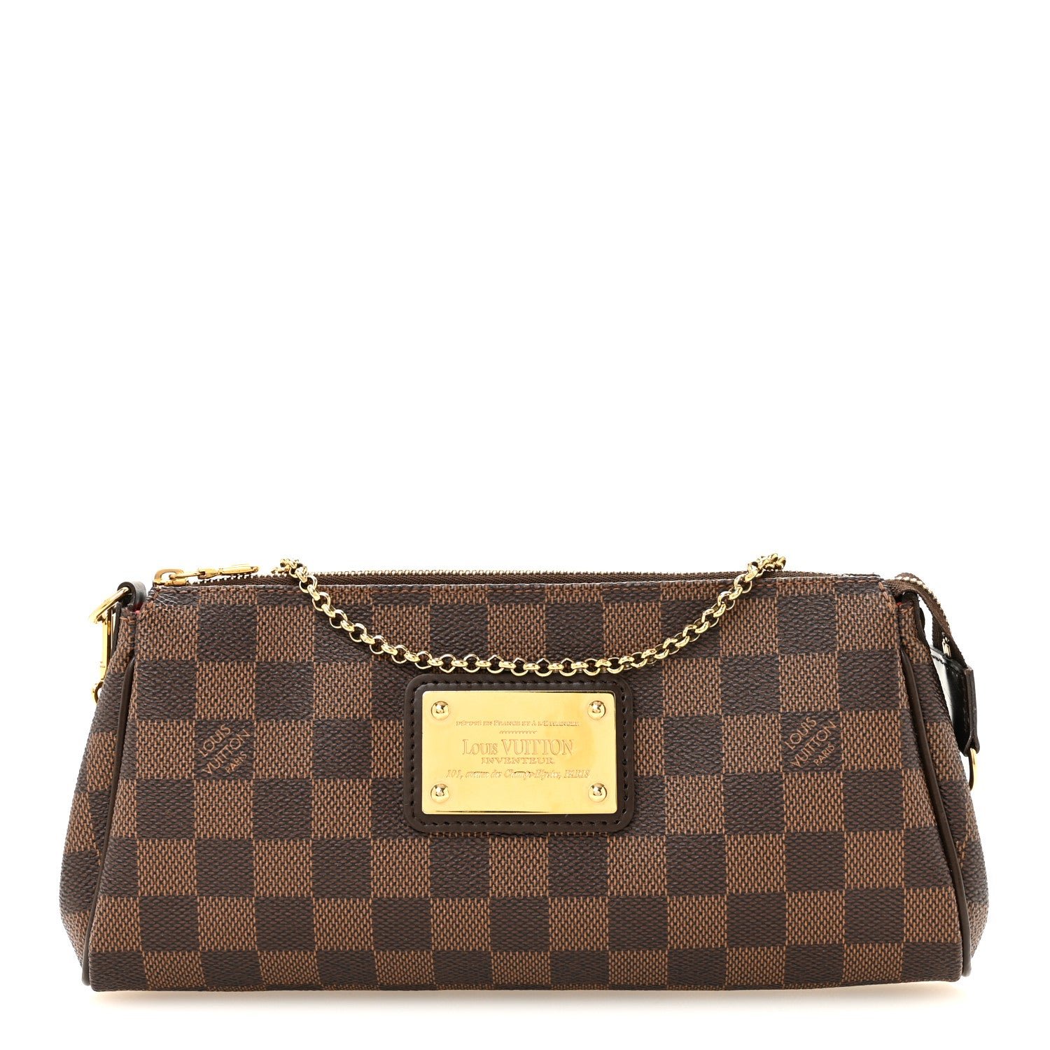 Louis Vuitton Damier Ebene Eva Clutch