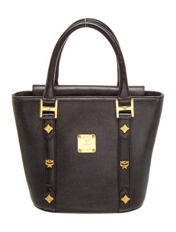 Leather Top Handle Bag