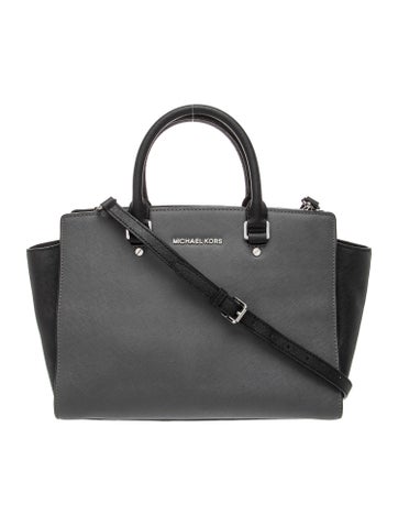 Leather Top Handle Bag