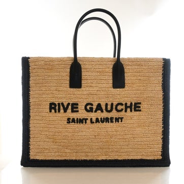 Raffia Rive Gauche Tote Large