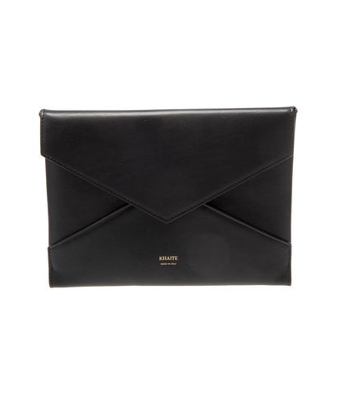 Khaite Leather Clutch
