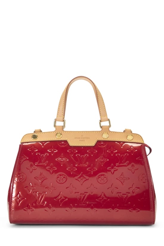 Cerise Monogram Vernis Brea PM