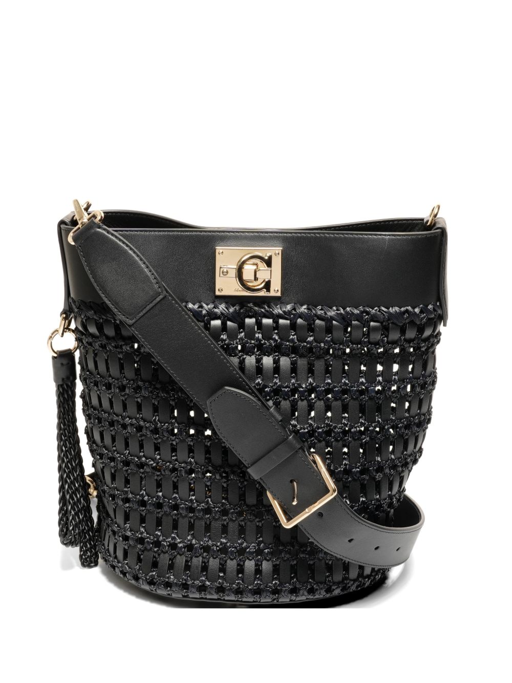 Ferragamo 2022-2025 Gancini bucket bag
