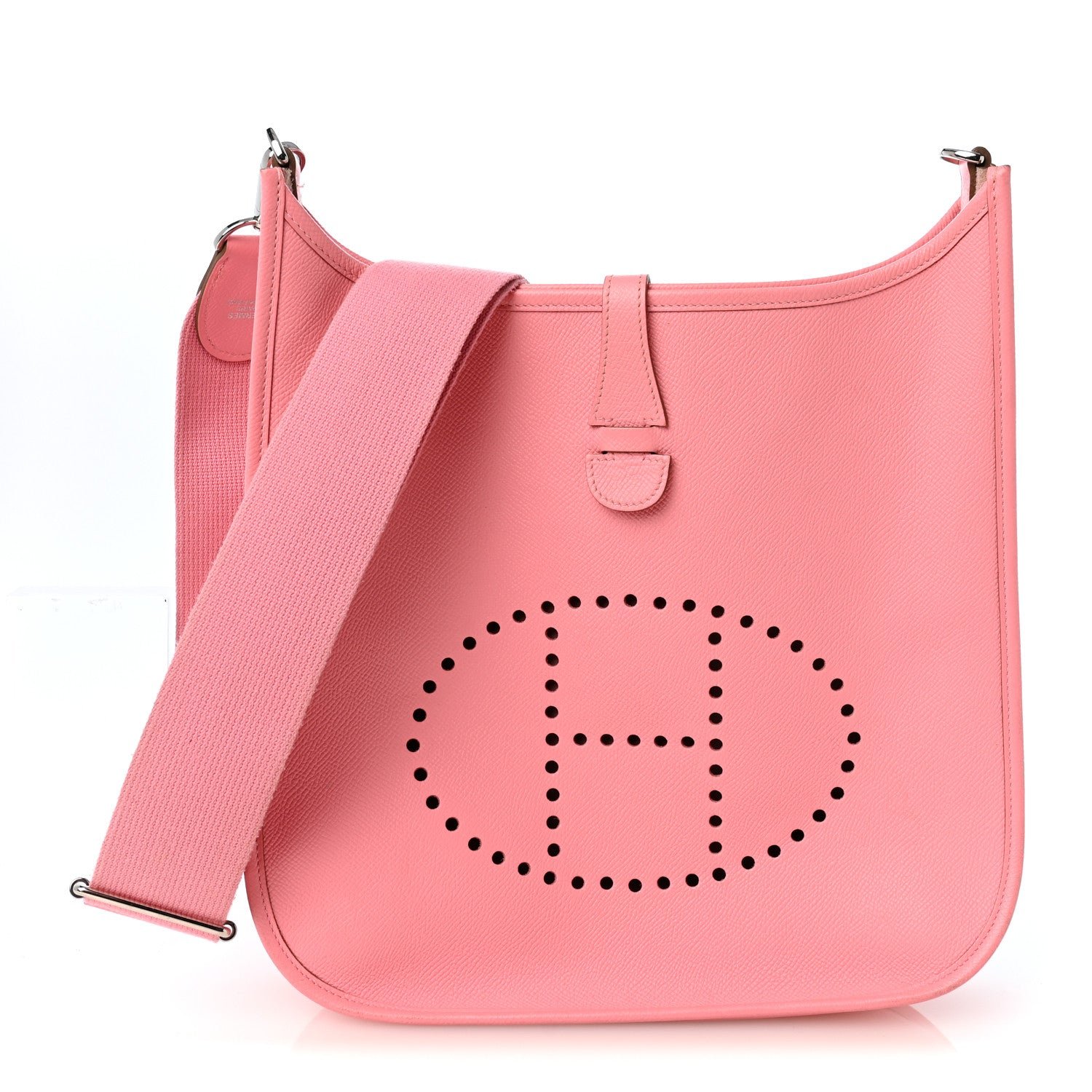 Hermes Epsom Evelyne III PM Rose Confetti
