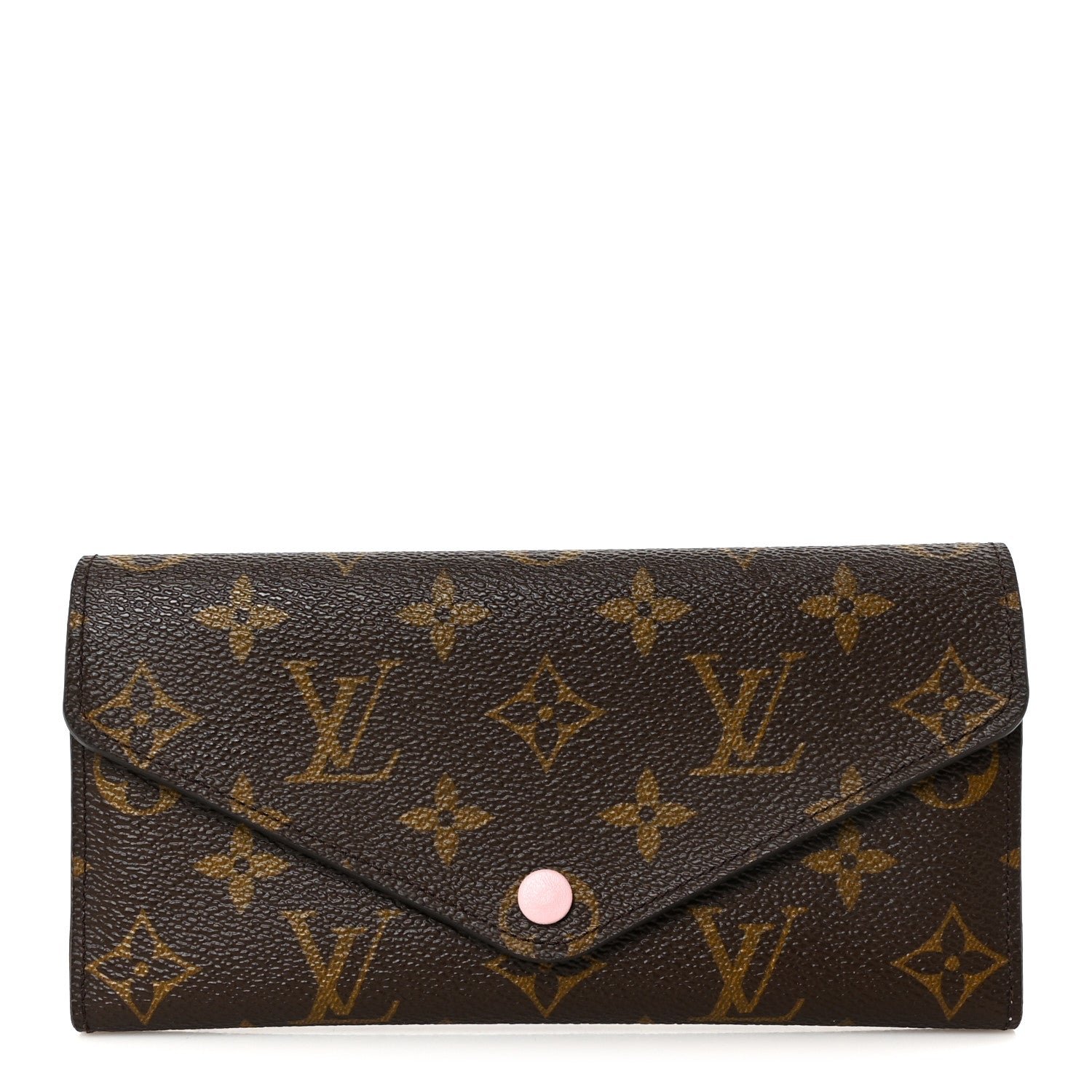 Louis Vuitton Monogram Josephine Wallet Rose Ballerine