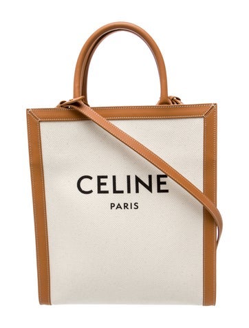 Celine Canvas Vertical Cabas Medium
