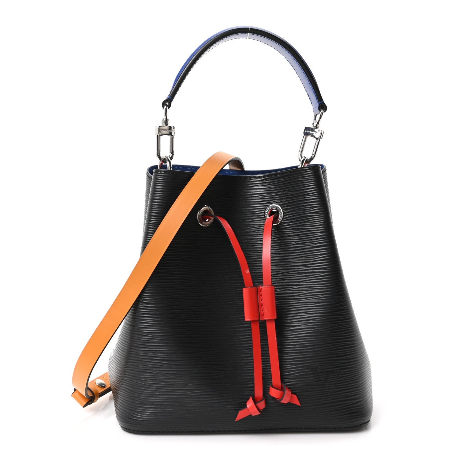 Louis Vuitton Epi Neonoe BB Black Safran