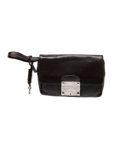 Bvlgari Leather Clutch