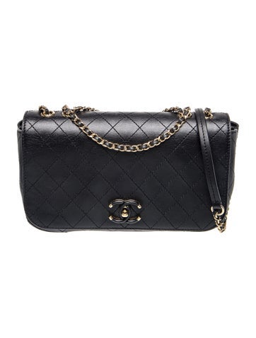 Medium Covered CC Flap Bag