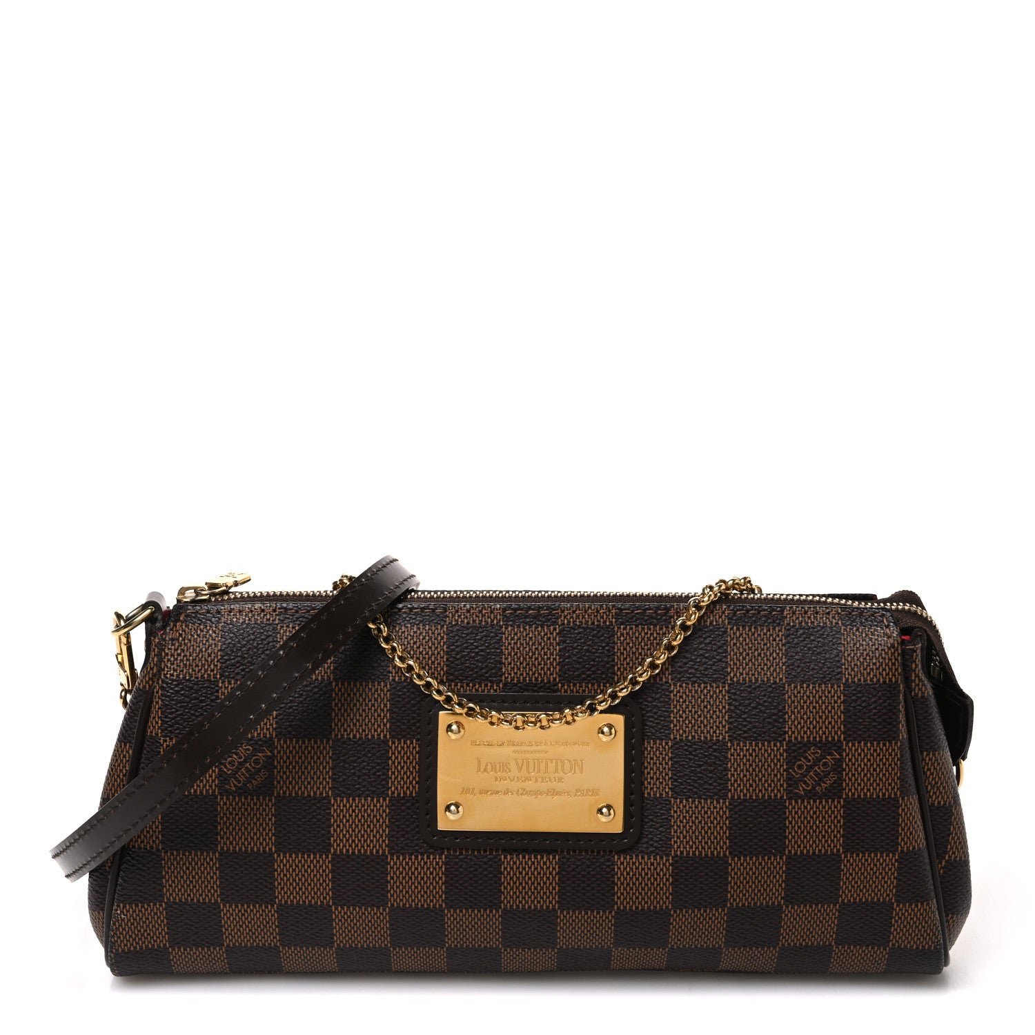 Louis Vuitton Damier Ebene Eva Clutch