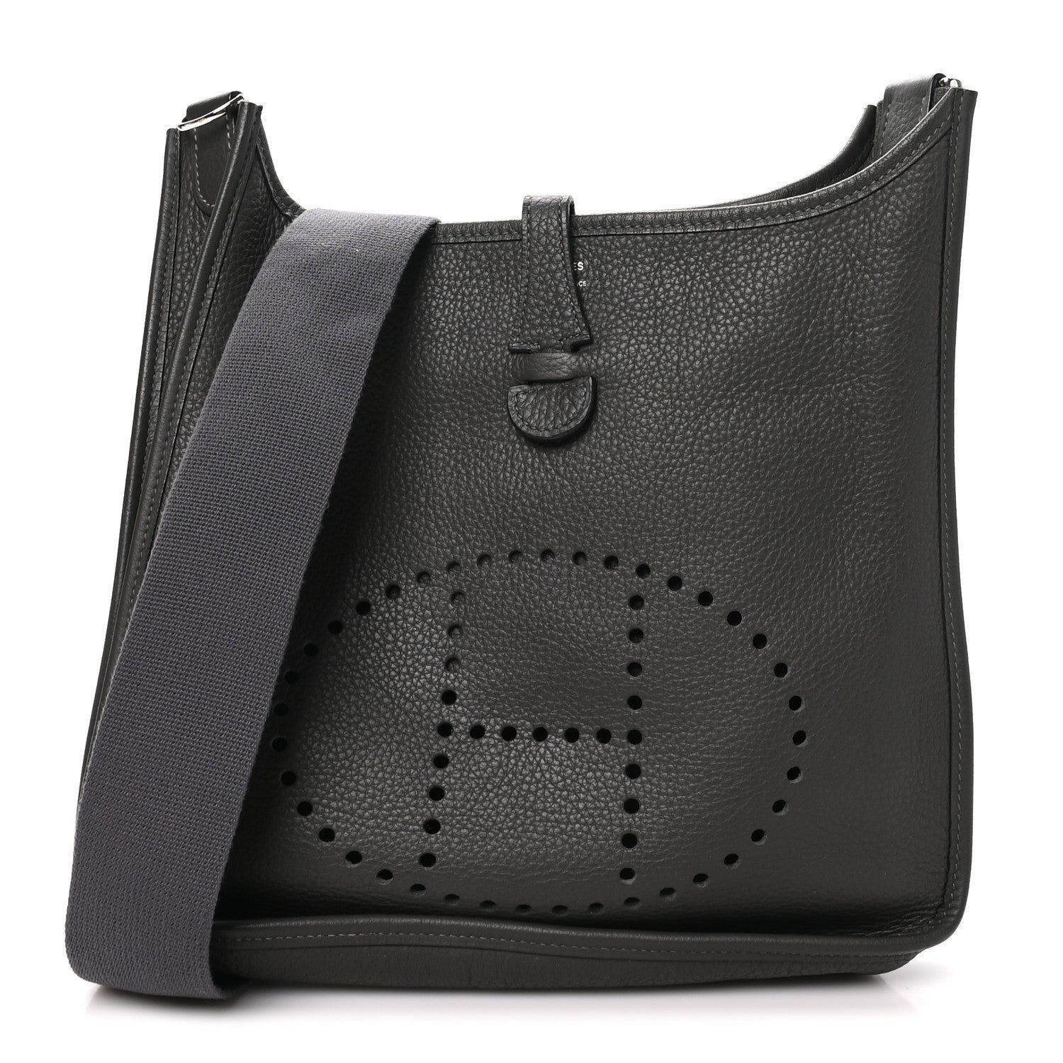 Hermes Hermes Taurillon Clemence Evelyne III PM Graphite