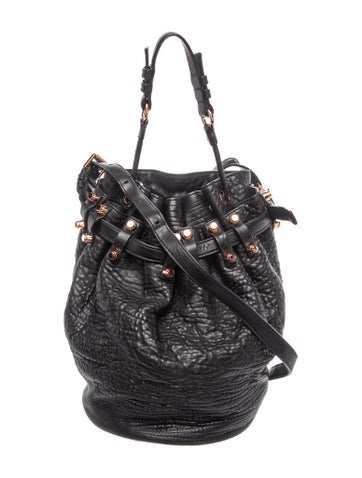 Leather Bucket Bag