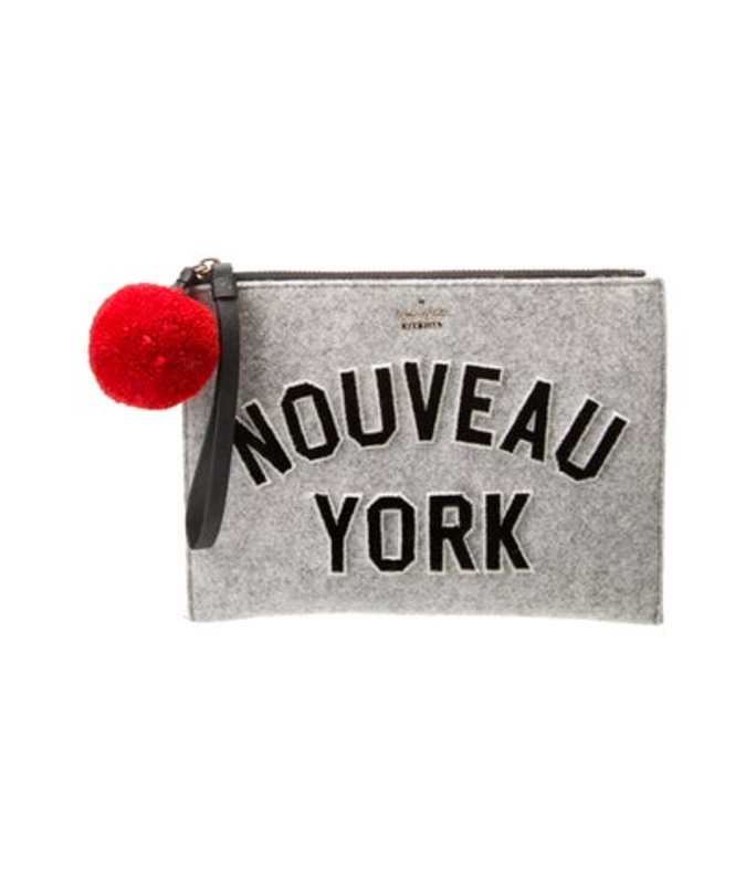 Kate Spade Spade New York Wool Clutch