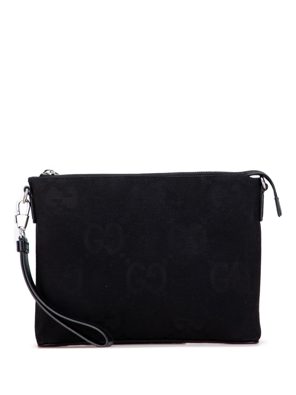 2016-2025 Jumbo GG Canvas Clutch on Strap crossbody bag
