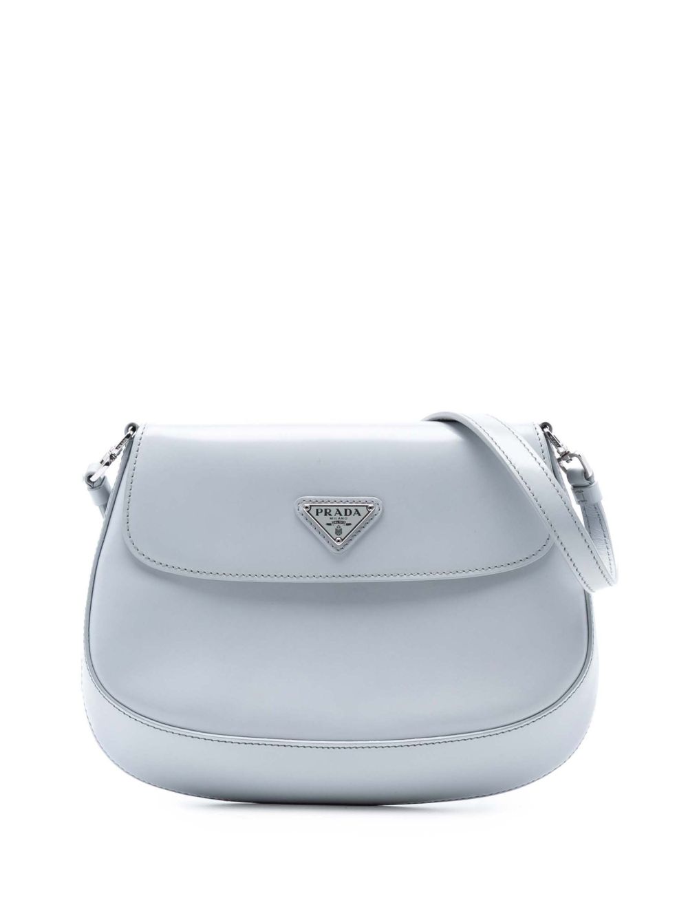2021-2025 Mini Brushed Leather Cleo Flap crossbody bag