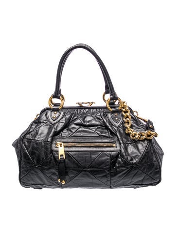 Quilted Top Handle Bag