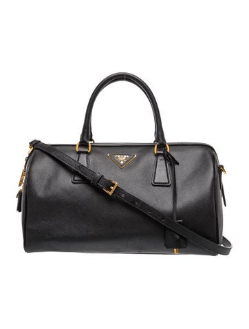 Saffiano Leather Top Handle Bag