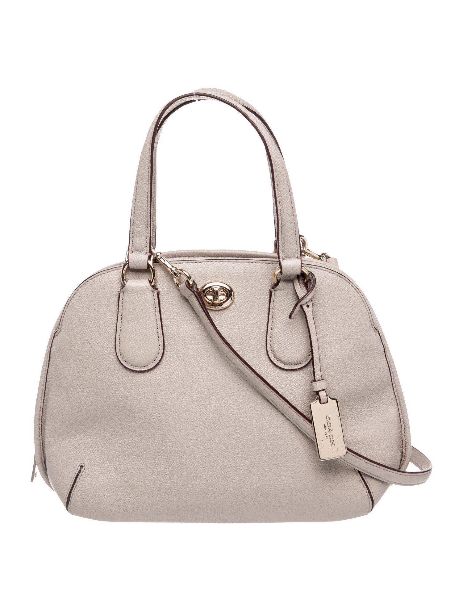 Leather Top Handle Bag