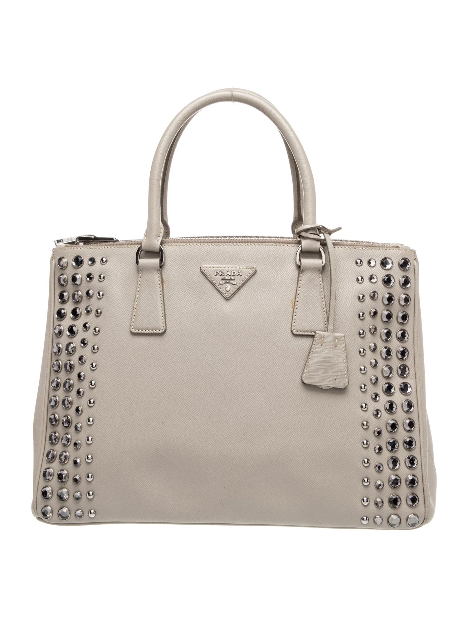 Saffiano Leather Galleria Double Zip Medium