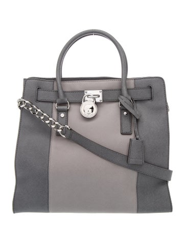 Saffiano Leather Top Handle Bag