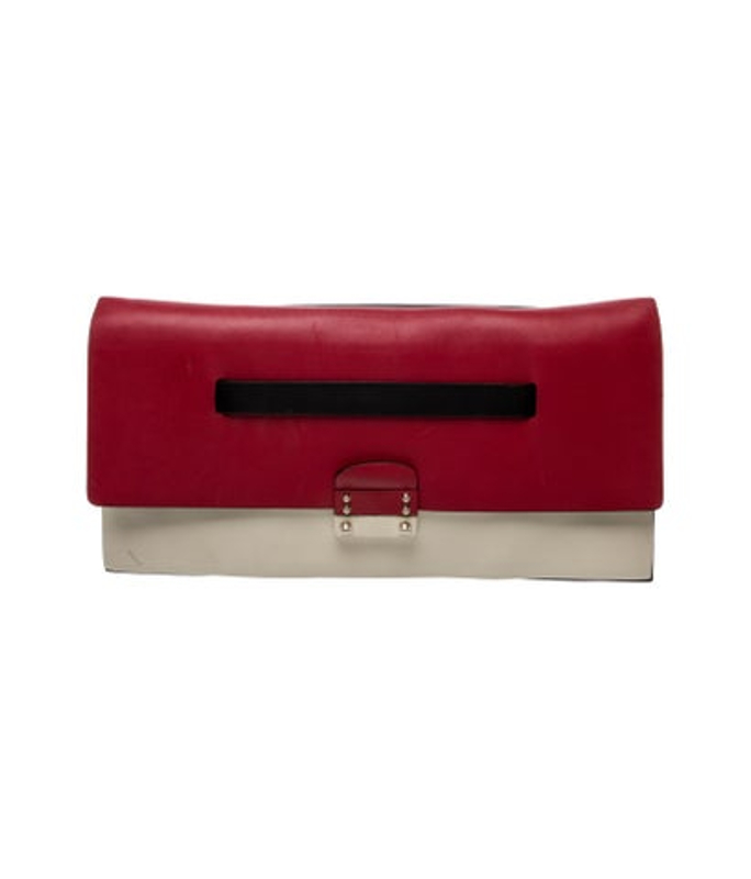 Valentino Leather Clutch